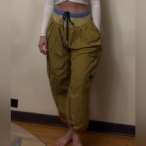 Forever 21 Blue and Olive Jogger Pants